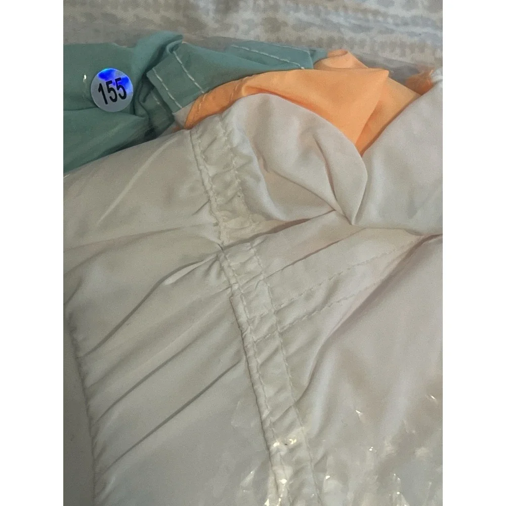 Free People Movement Colorblock Athletic Shorts Jumpsuit White Peach Aqua S P